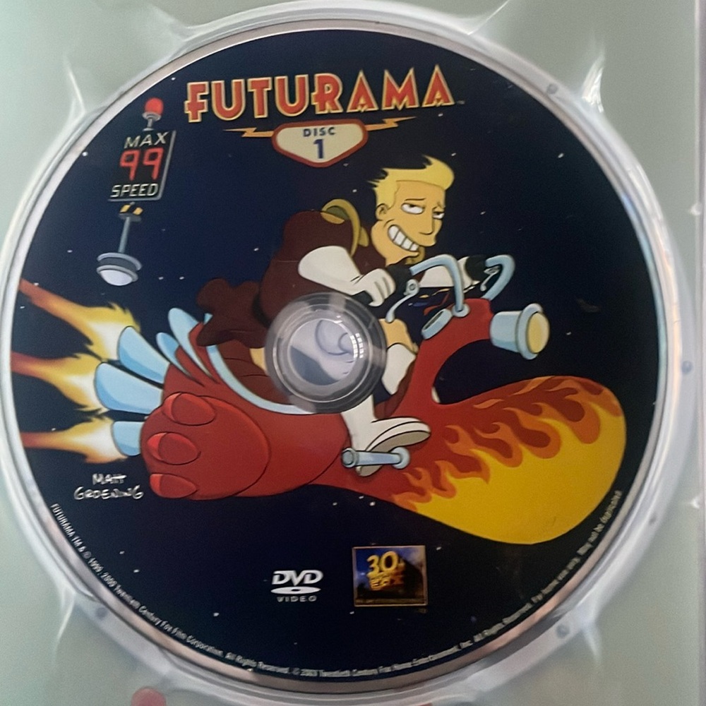 Futurama volume 2 disc 1